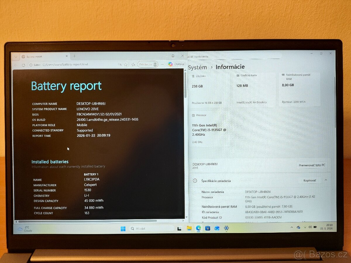 ThinkBook G2 – i5 / 8 / 256 - 5