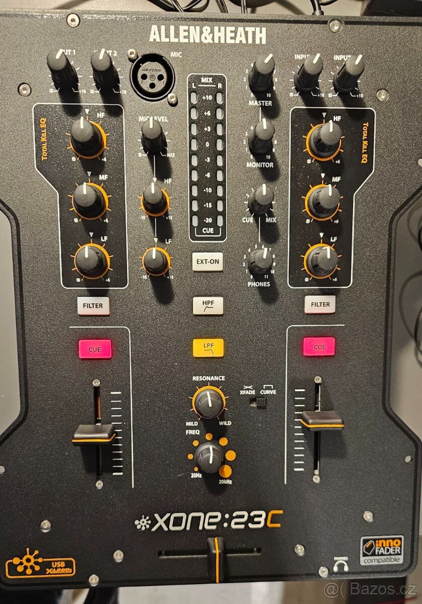 Allen & Heath XONE:23C – Prodám na náhradní díly / nefunkční - 5
