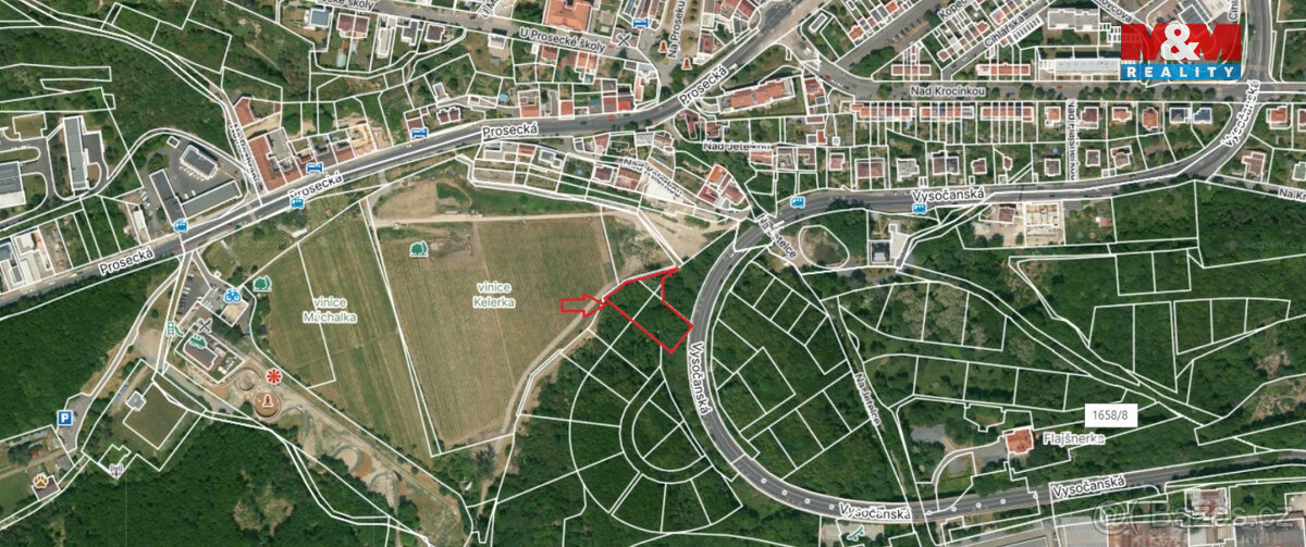 Prodej pozemku, 2020 m², Praha 9 - Vysočany - 5