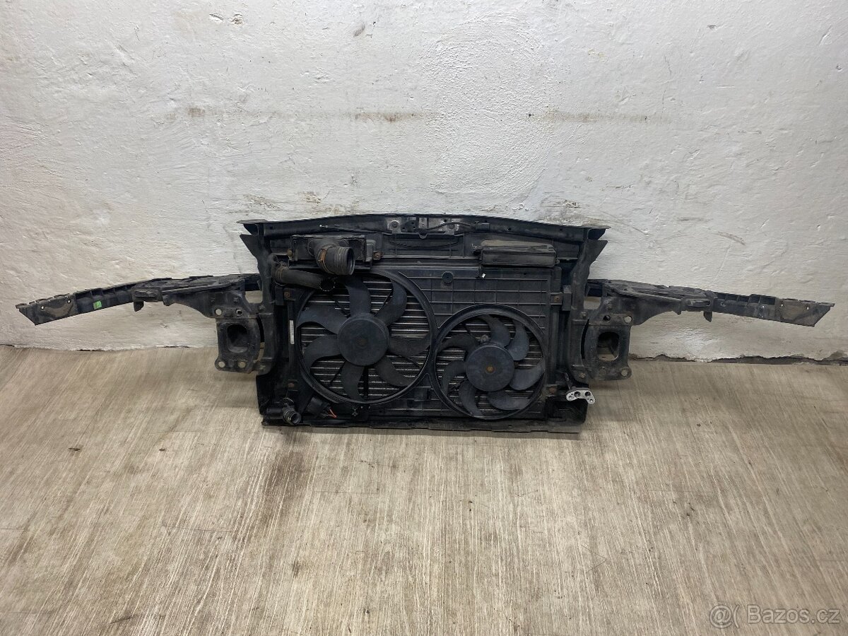 ŠKODA OCTAVIA 2 04-08 - CHLADIČOVÁ STĚNA KOMPLETNÍ BENZÍN - 5