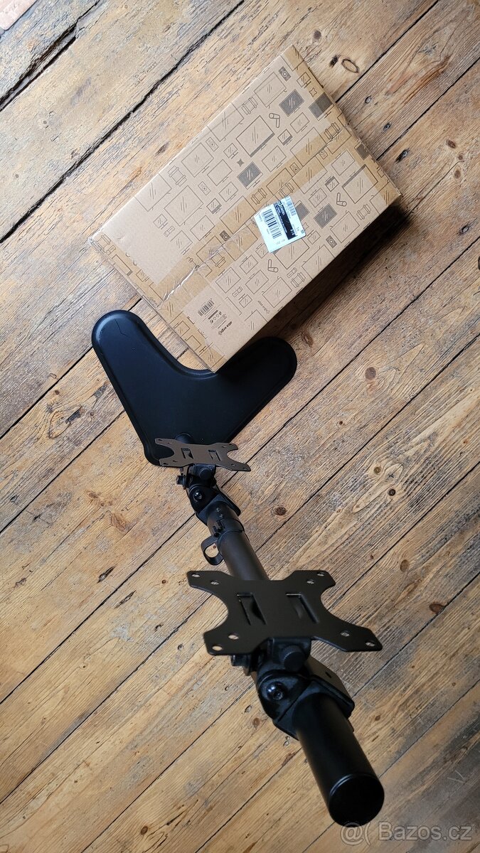 Držák na monitor - na 2 monitory nad sebou - 5