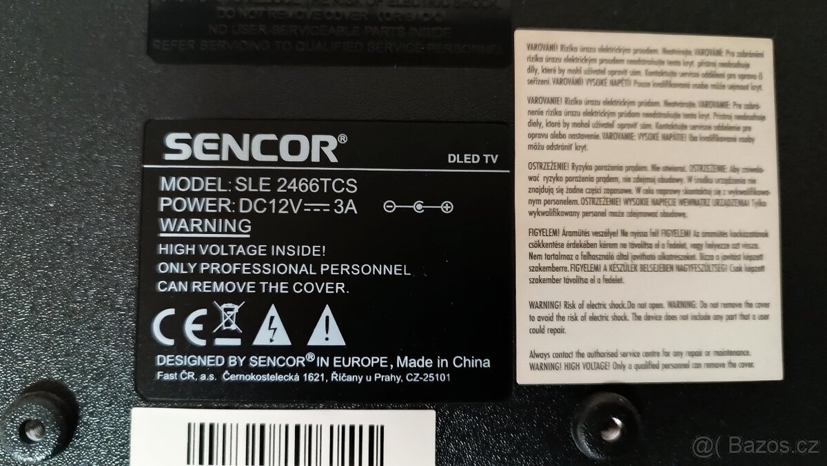 Televize Sencor úhlopříčka 60cm - 5