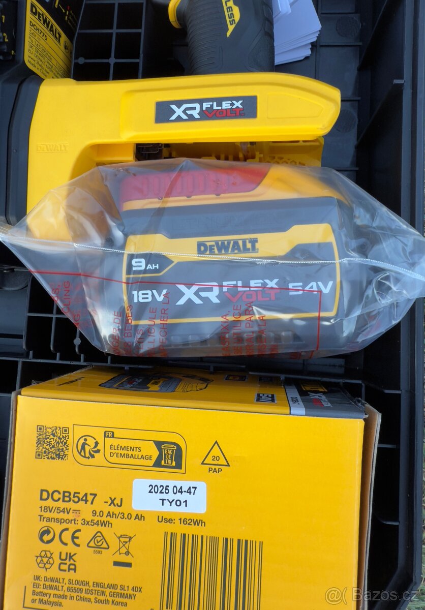 Dewalt DCH 775 aku kombi kladivo sds max - 5