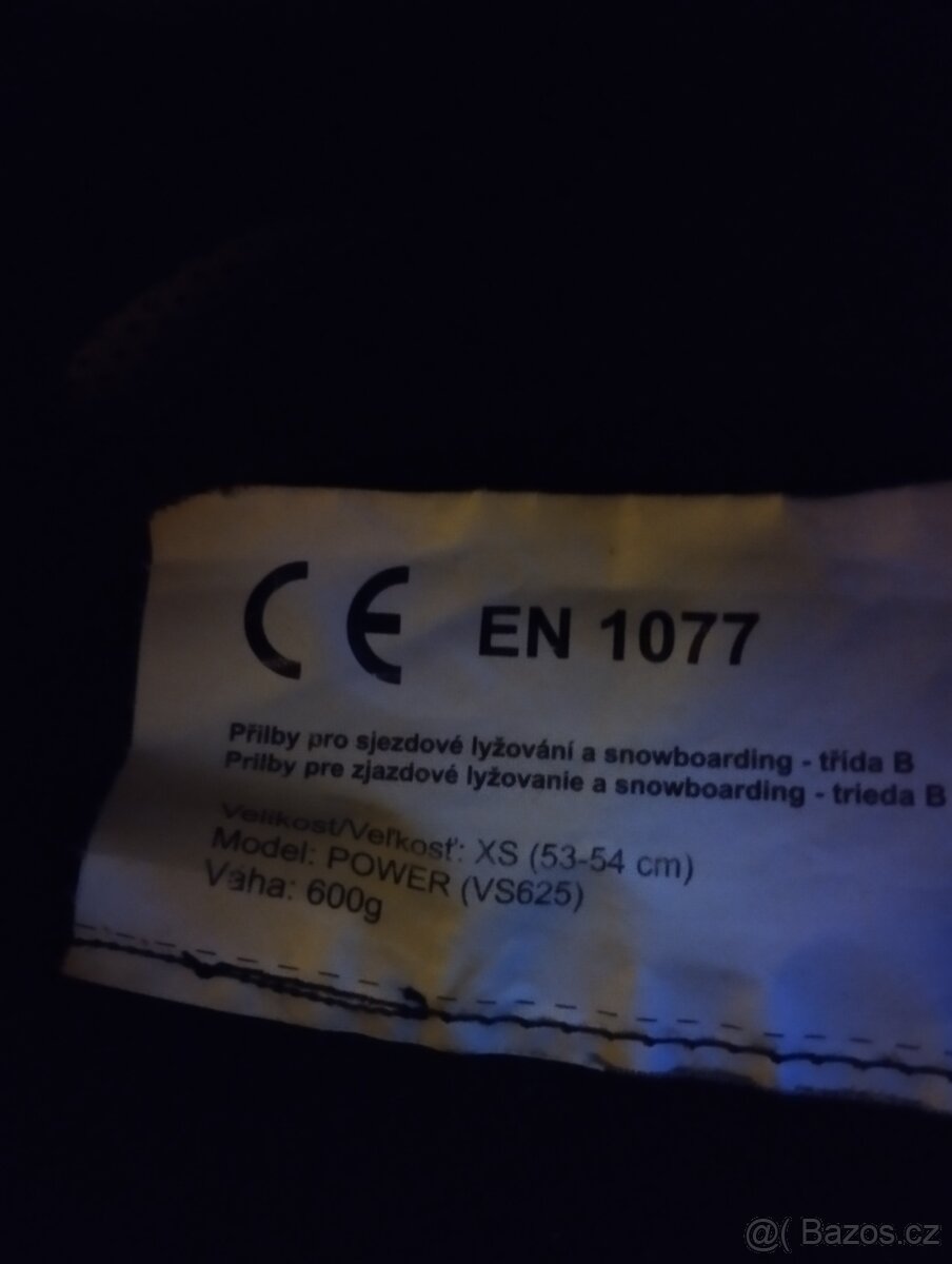 Lyžařská přilba + brýle - 5