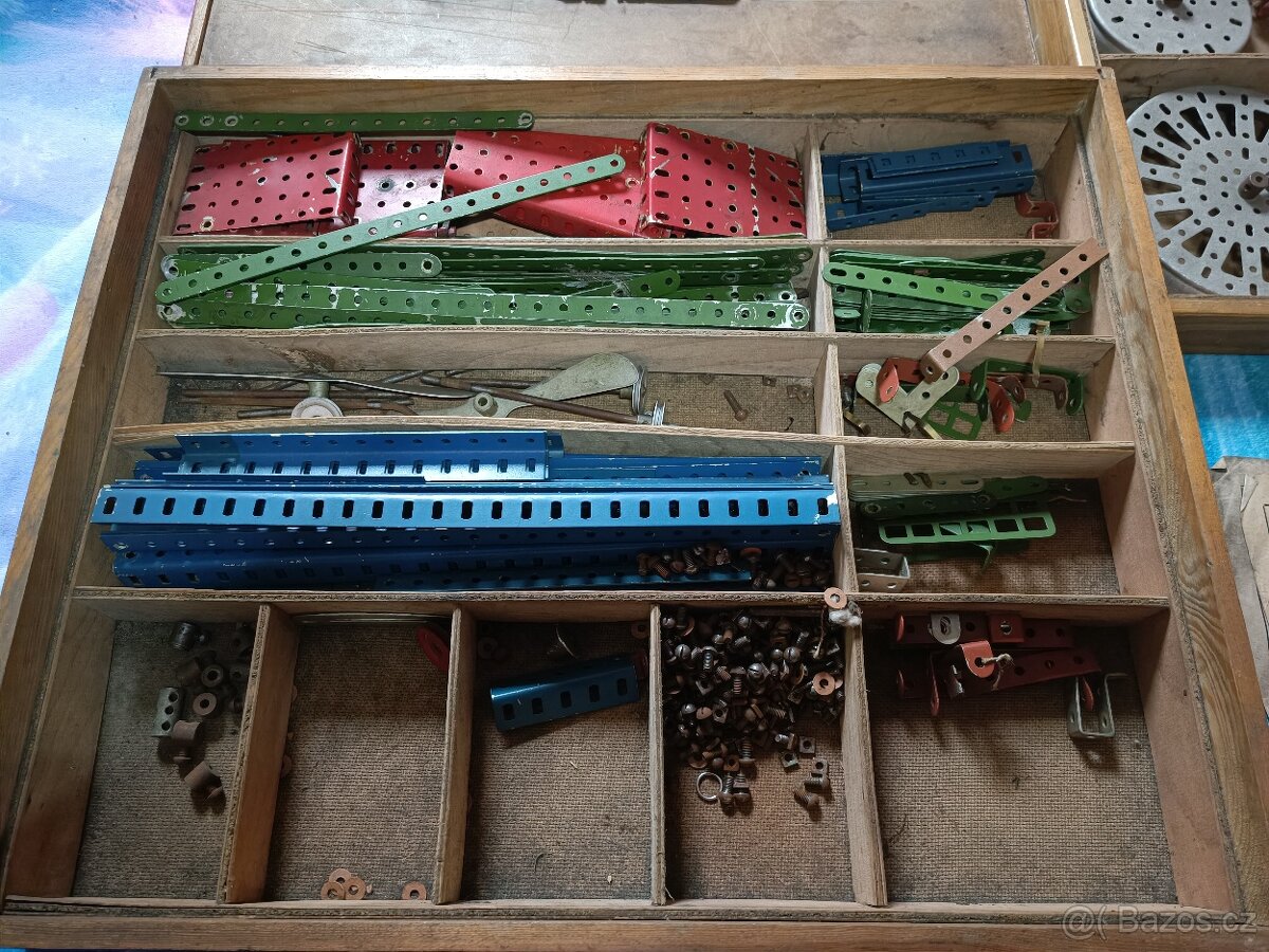 Stará retro stavebnice Vašek - 5