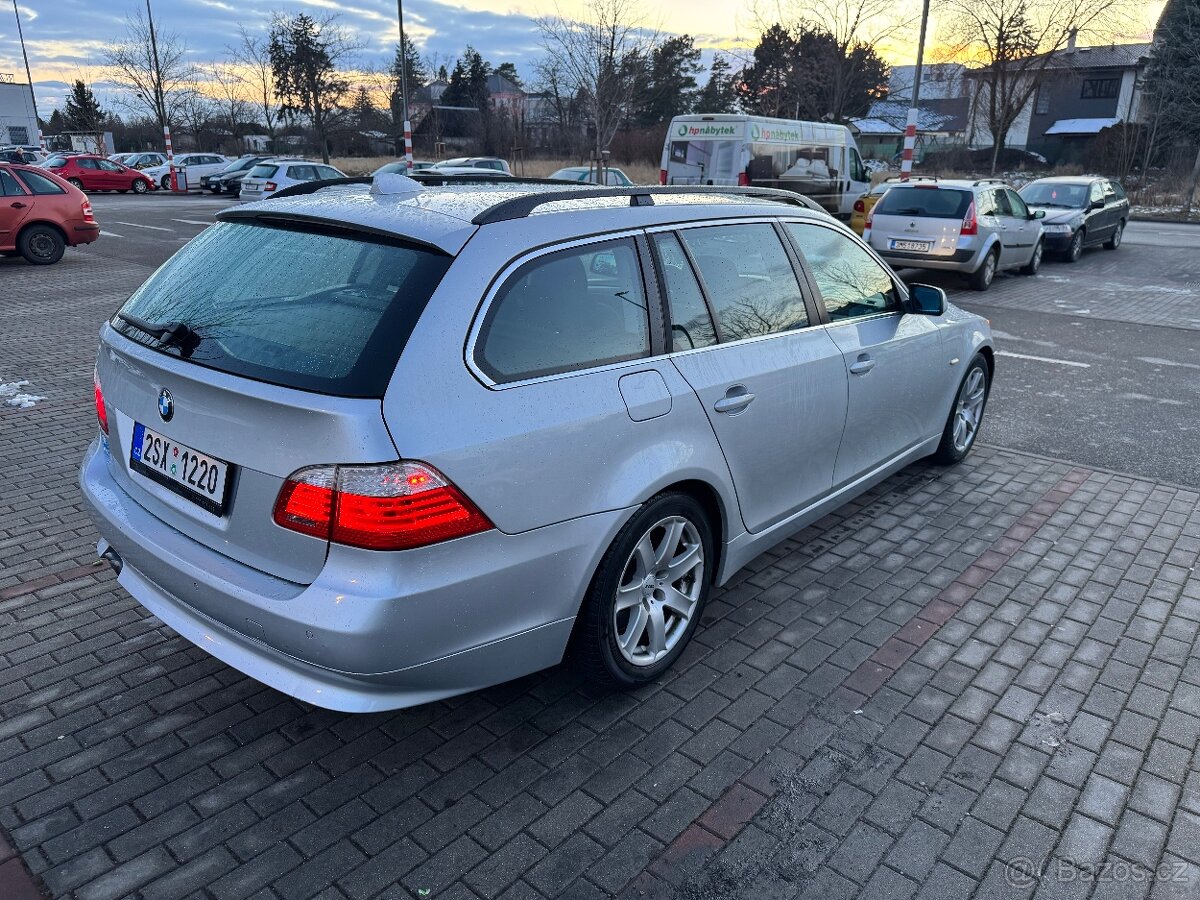 BMW e61 525d lci, 2007, super stav - 5