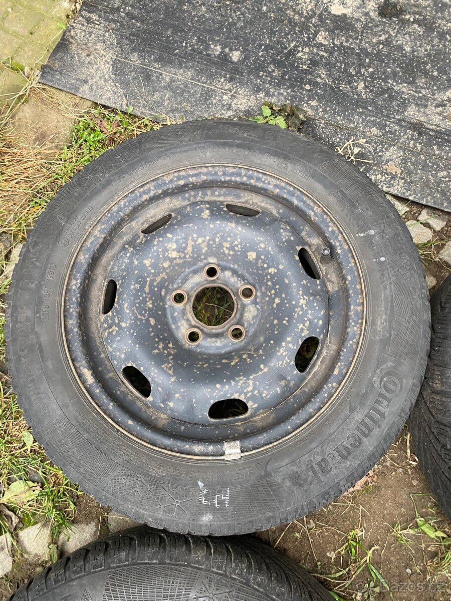 Prodám plechové disky 5x100 6Jx14 - 5