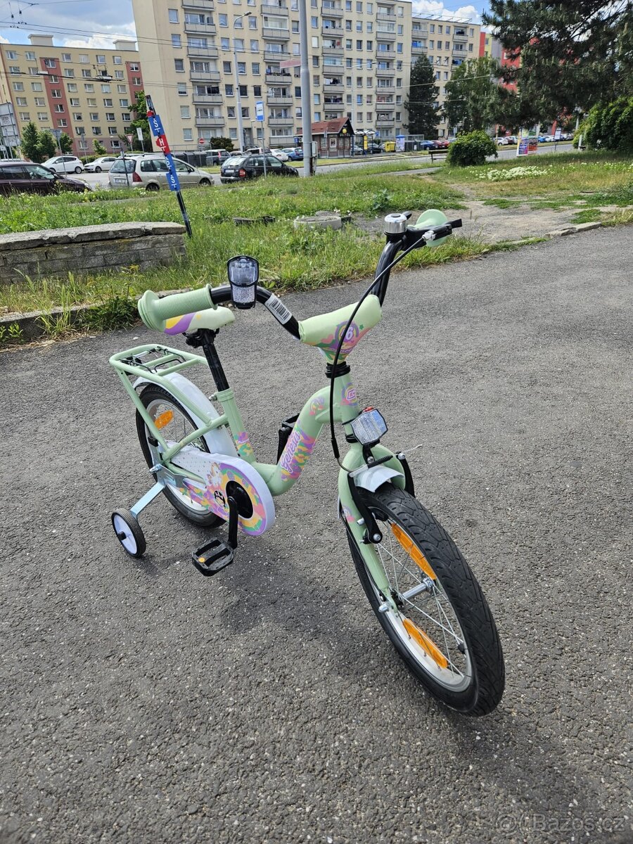 Prodám dětské 16"kolo (dívčí). - 5