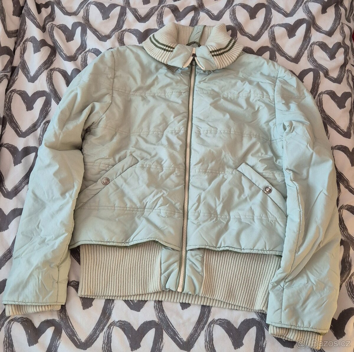 Zimní/přechodný kabát jarní/podzimní, lyžařská bunda - 5