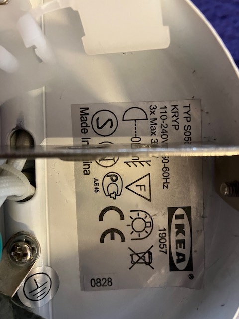 IKEA lampa stropní - 5