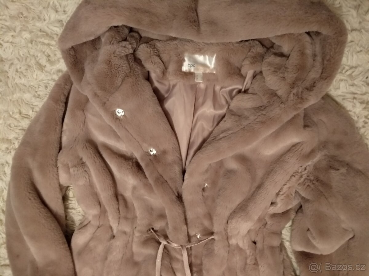 kabát kožíšek-NOVÝ-vel 40 - 42 - 5