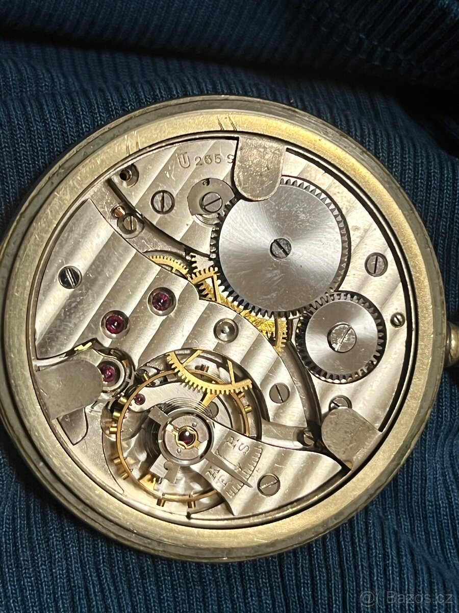 Nemecké vojenské kapesní hodinky Wehrmacht - 5