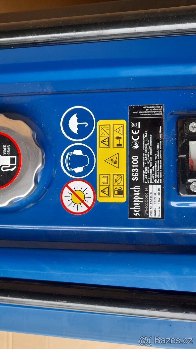 Elektrocentrála Scheppach SG 3100 - 5