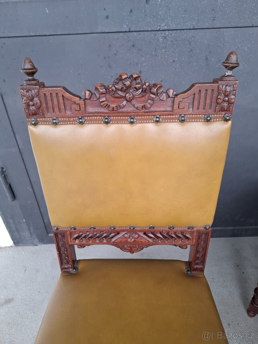 Starožitná jídelní souprava Francie 1870-1890 - 5