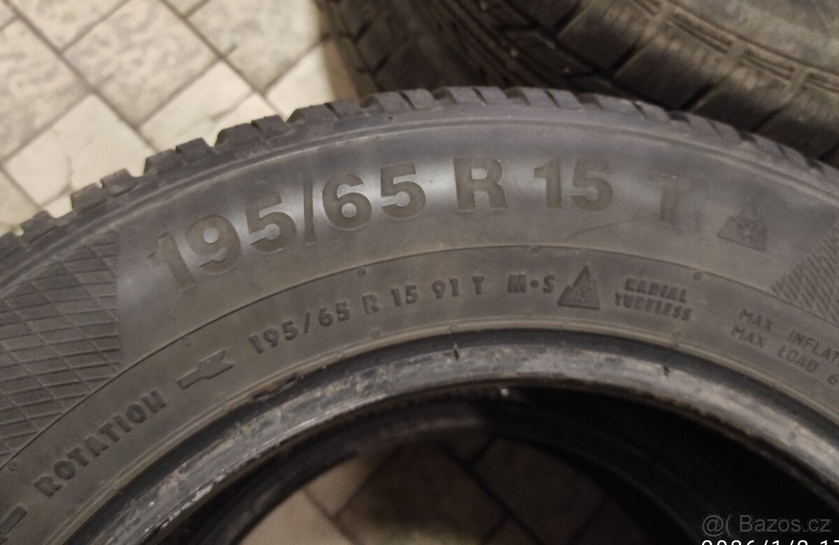 195/65 R15 2ks zimní pneu - 5