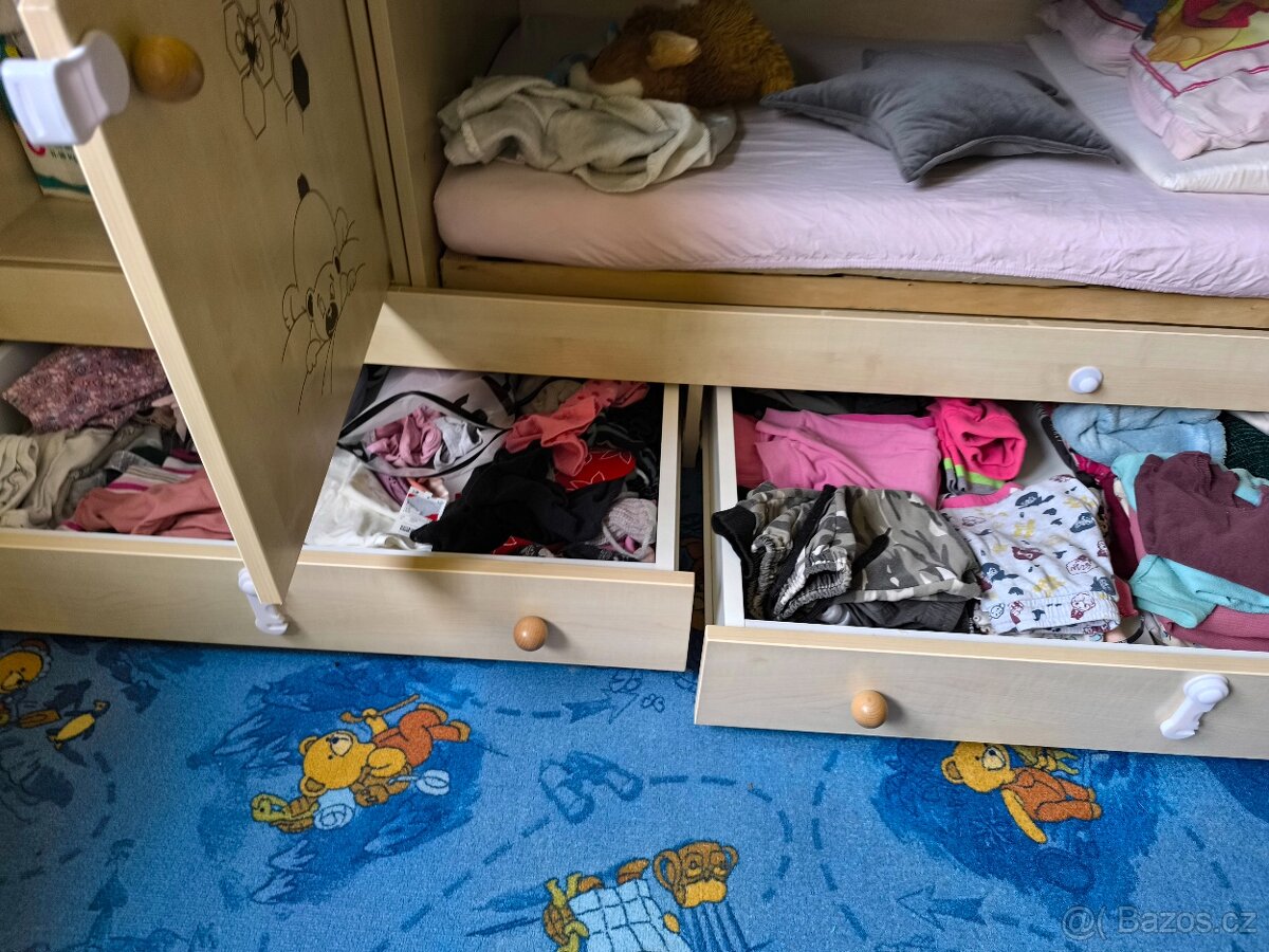Dětská postýlka (pro kojence ale i větší dítě) - 5