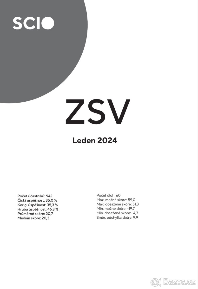 Scio testy OSP, ZSV - 5