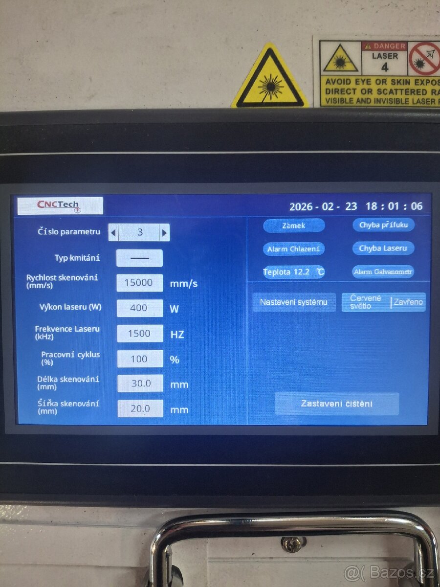 Čisticí laser CNCTech - 5