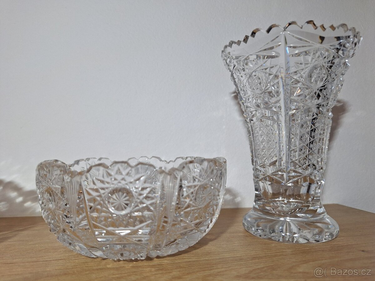 Sada broušeného skla - 5