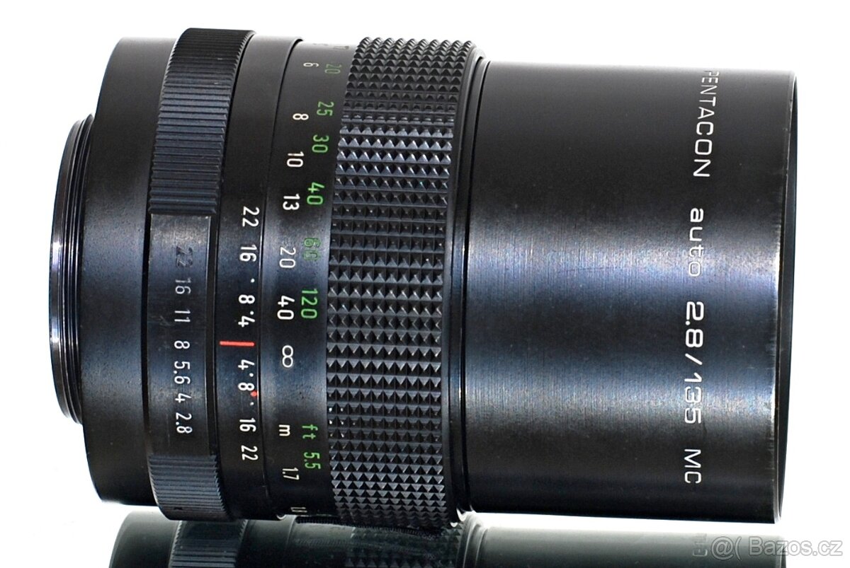 Pentacon auto MC 2,8/135 M42 TOP STAV - 5