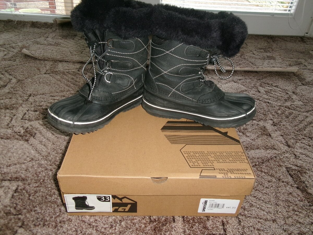 Prodám holčičí zimní boty - 5