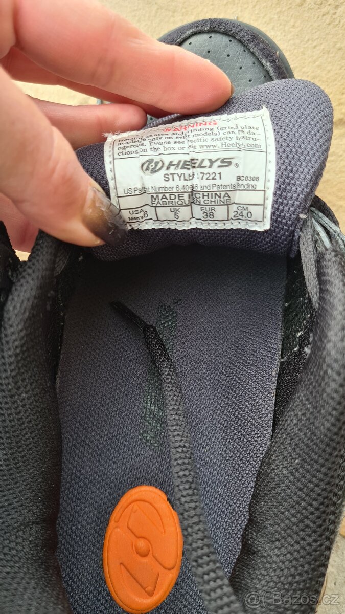 Skateboarding boty na kolečkách HEELYS vel.38 - 5