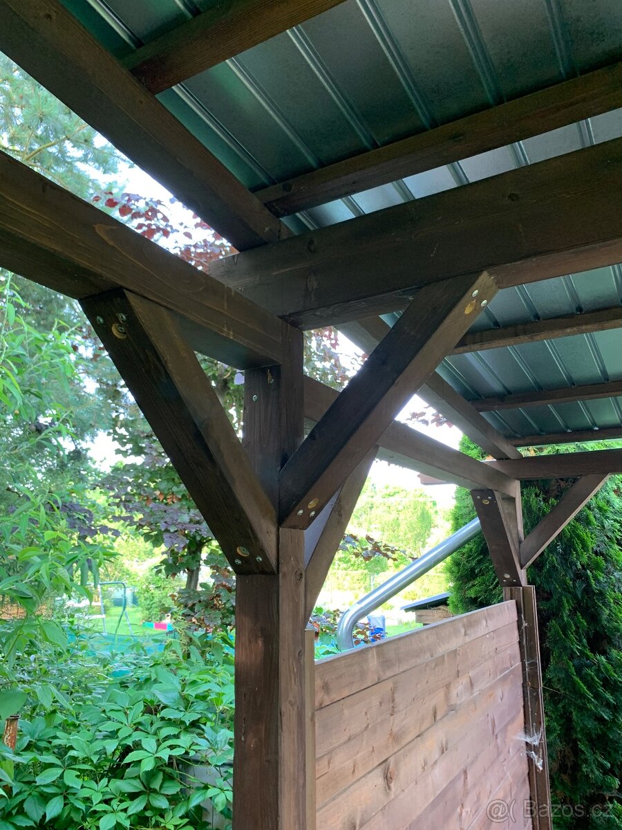 Dřevěná pergola 5x4 m - 5