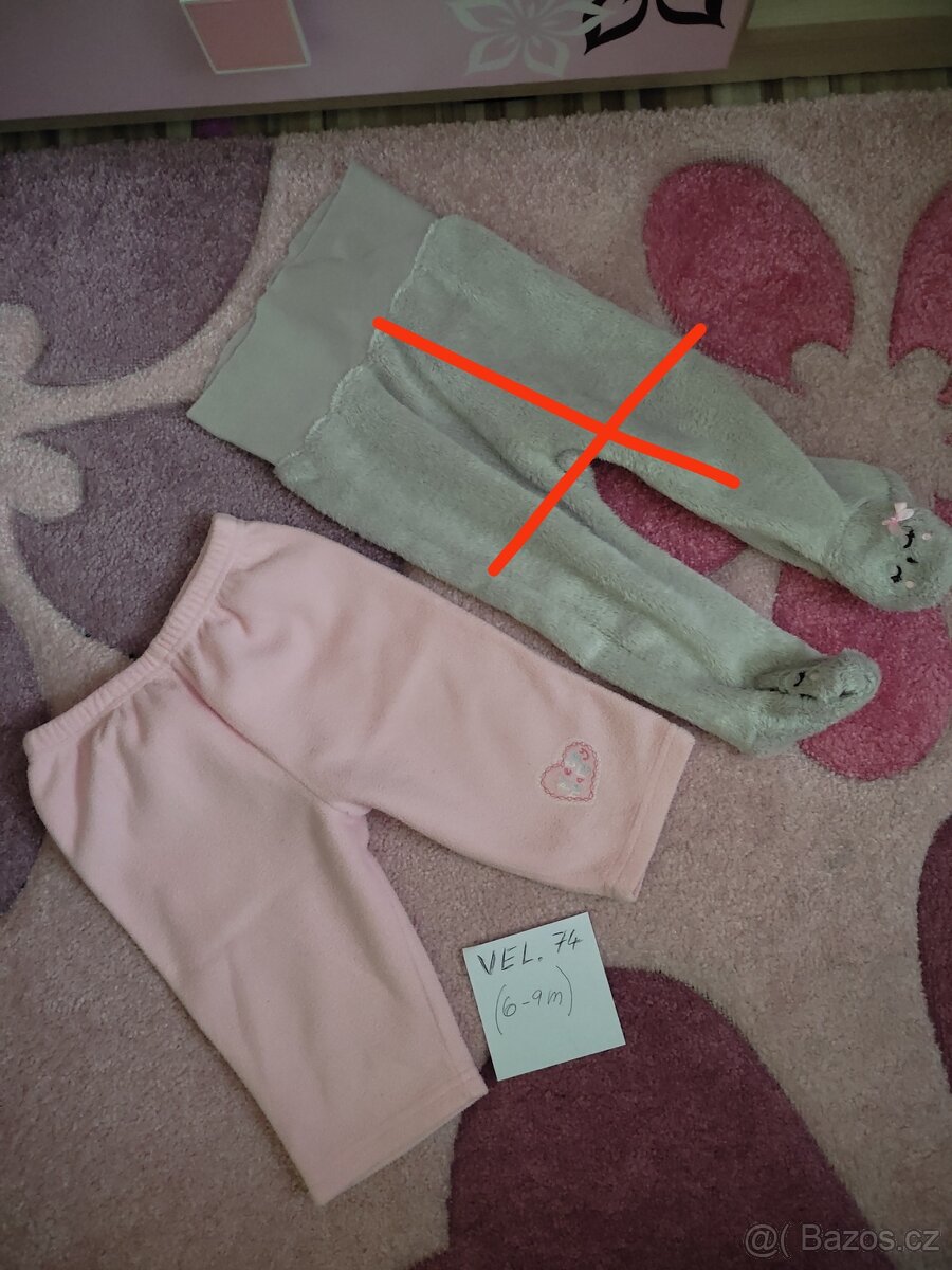 Zateplené kalhoty , tepláčky mix - 5