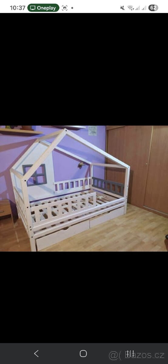 Domečková postel 120x200 - 5