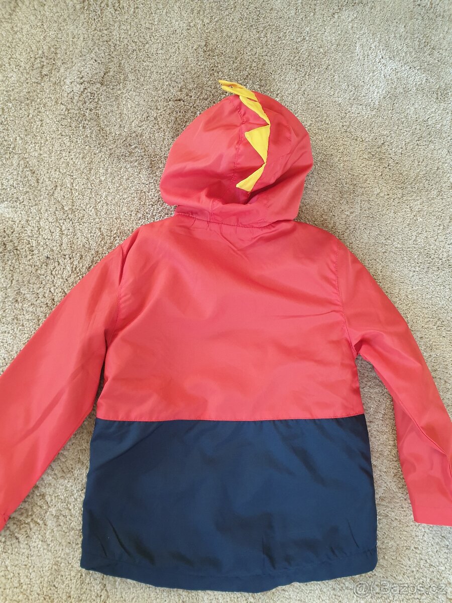 Veselá přechodová bunda vel.122 - top stav/nová - 5