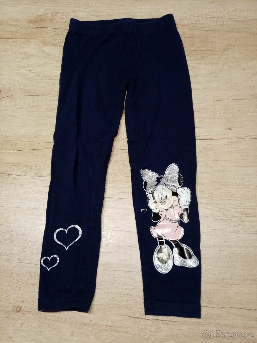 6x legíny Minnie vel. 110/116 - 5