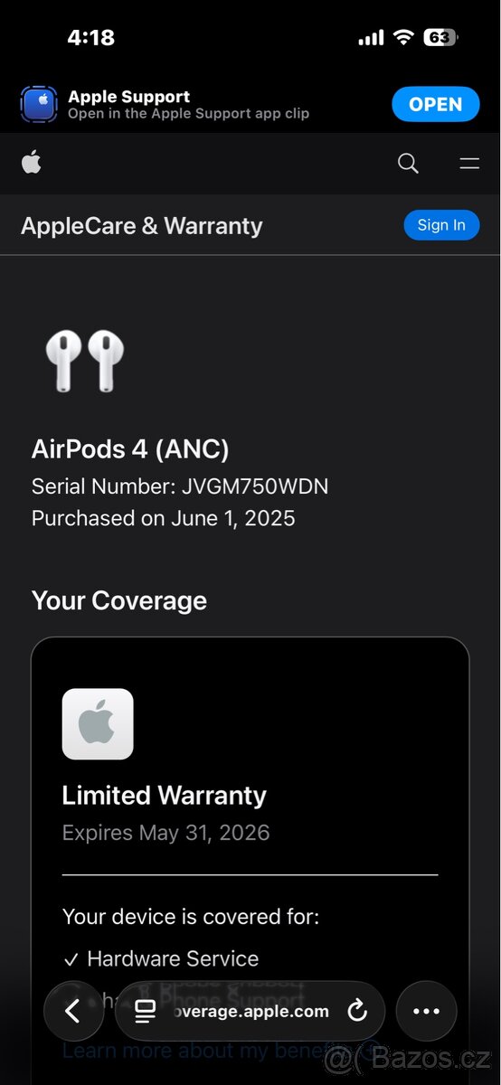 Airpods 4 2025 - 5