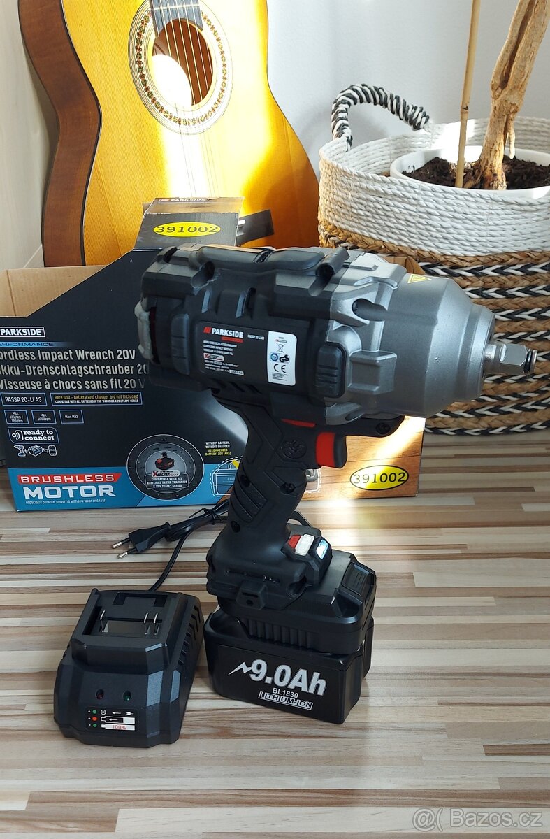 Aku Parkside nářadí, Adaptér-redukce, pro Aku Makita 18V,TOP - 5