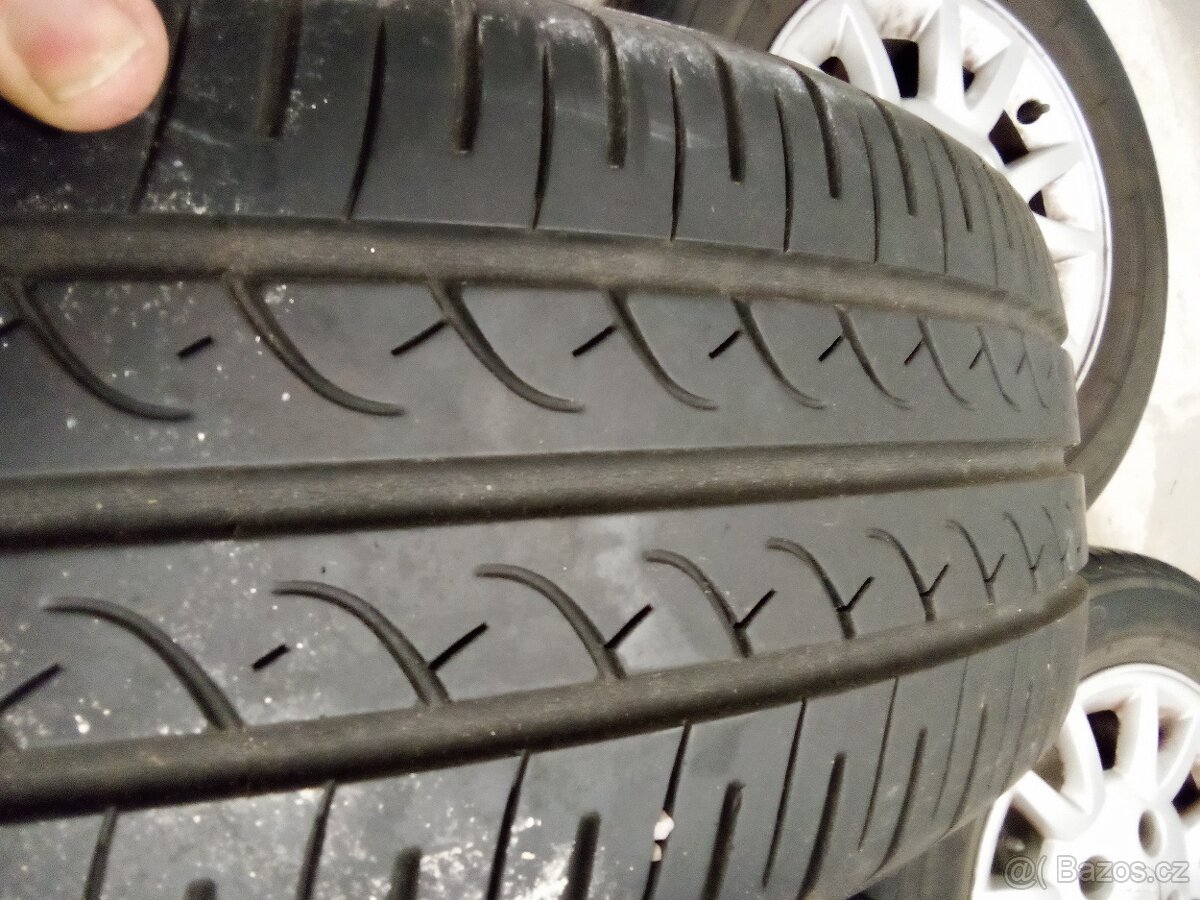 ALU kola s letními pneu 195/65 R15 - 5