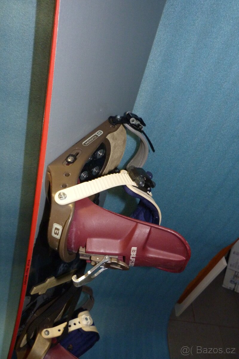 snowboard STUF Uproar + vázání Burton - 154 cm - 5