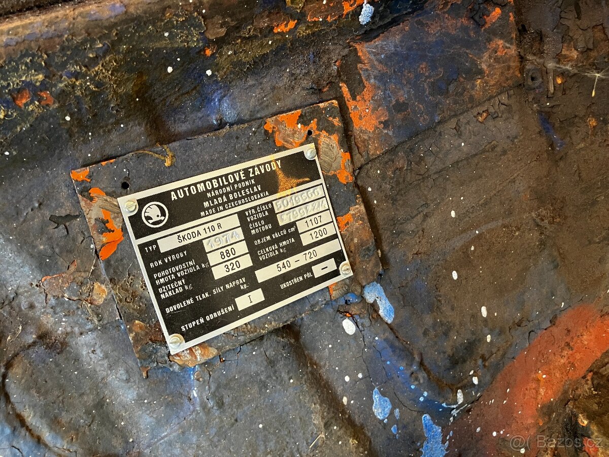 Škoda 110R Coupé 1974 - 5