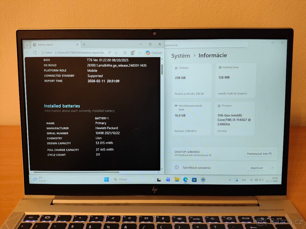 HP EliteBook 845 G7 – i5 | 16GB | 256GB - 5