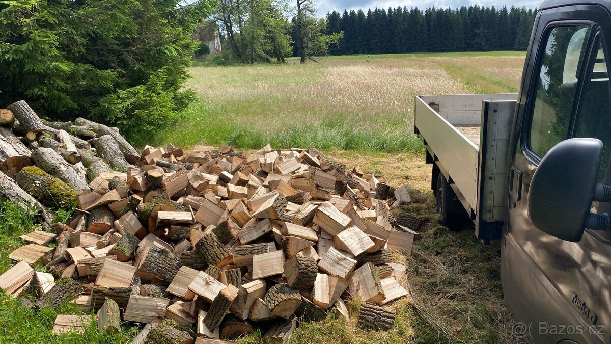 Palivové dřevo jasan buk dub - 5