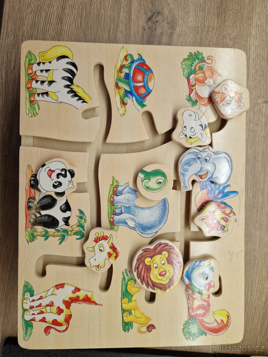 dřevěné puzzle - 5
