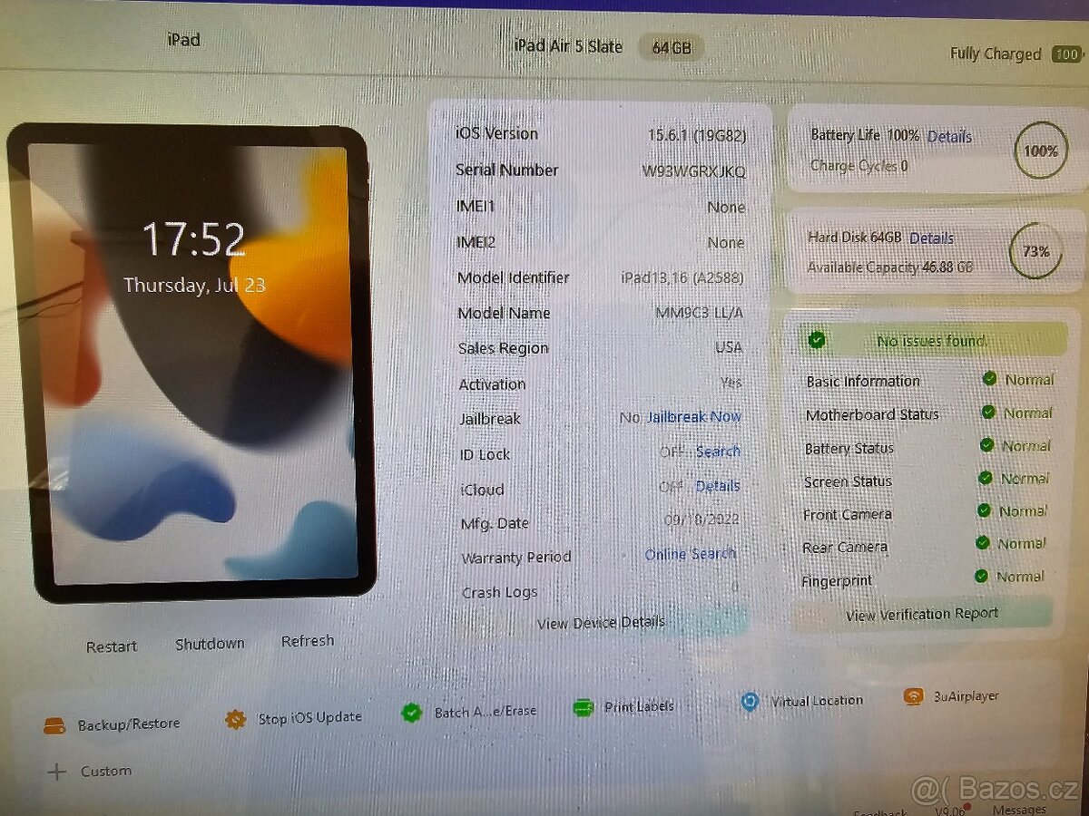 Ipad 5 Gen. 64Gb -2022 - Nový - 5