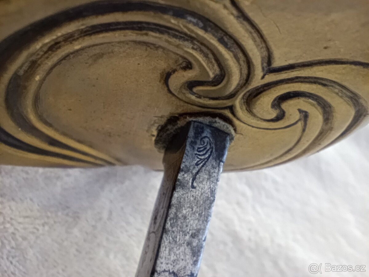 Francouzský gravírovaný důstojnický kord - 1790-1820 - I.C.B - 5