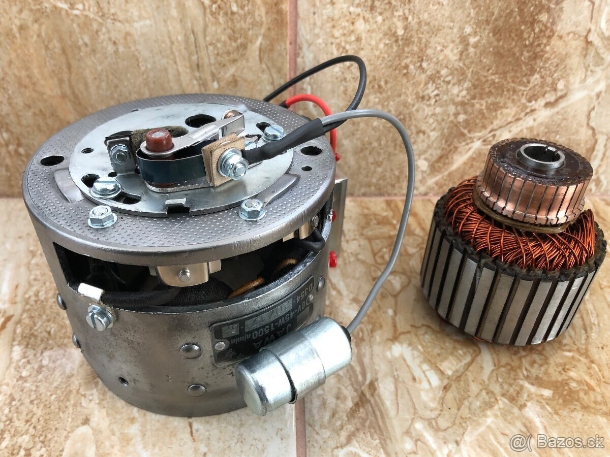 Jawa kývačka, panelka 250 - zapalování po GO, + pól - 5