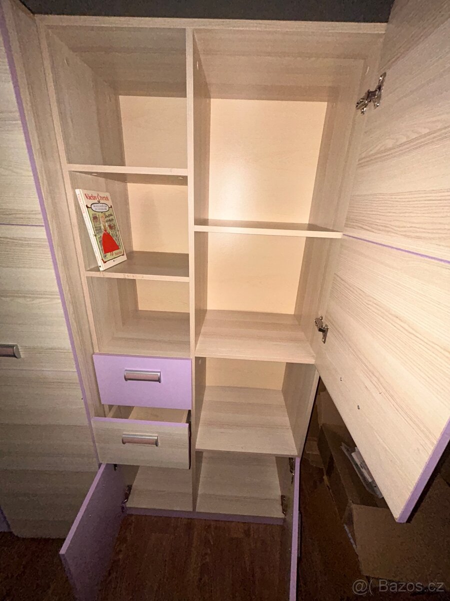 Dívčí skříň set 2 kusů - 5