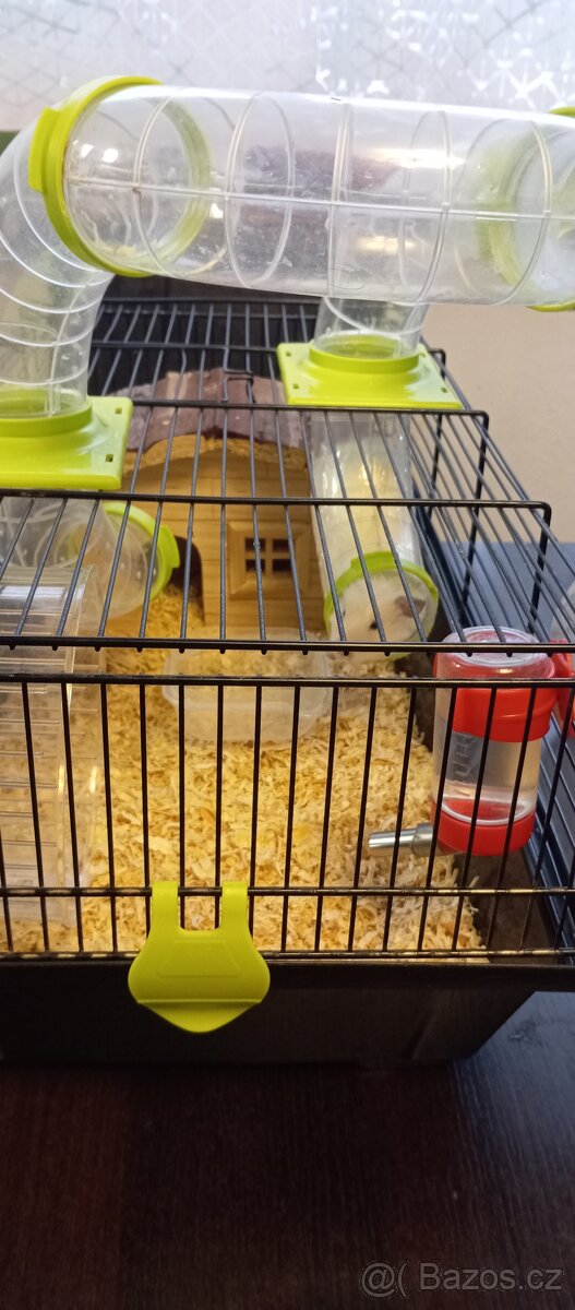 Křeček s domečkem a klecí - 5