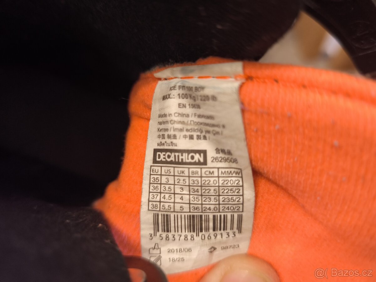 Dětské brusle nastavitelné. - 5