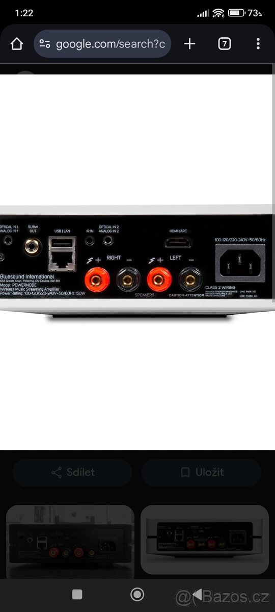 Bluesound powernode 2i streamer a zesilovac s hdmi - 5