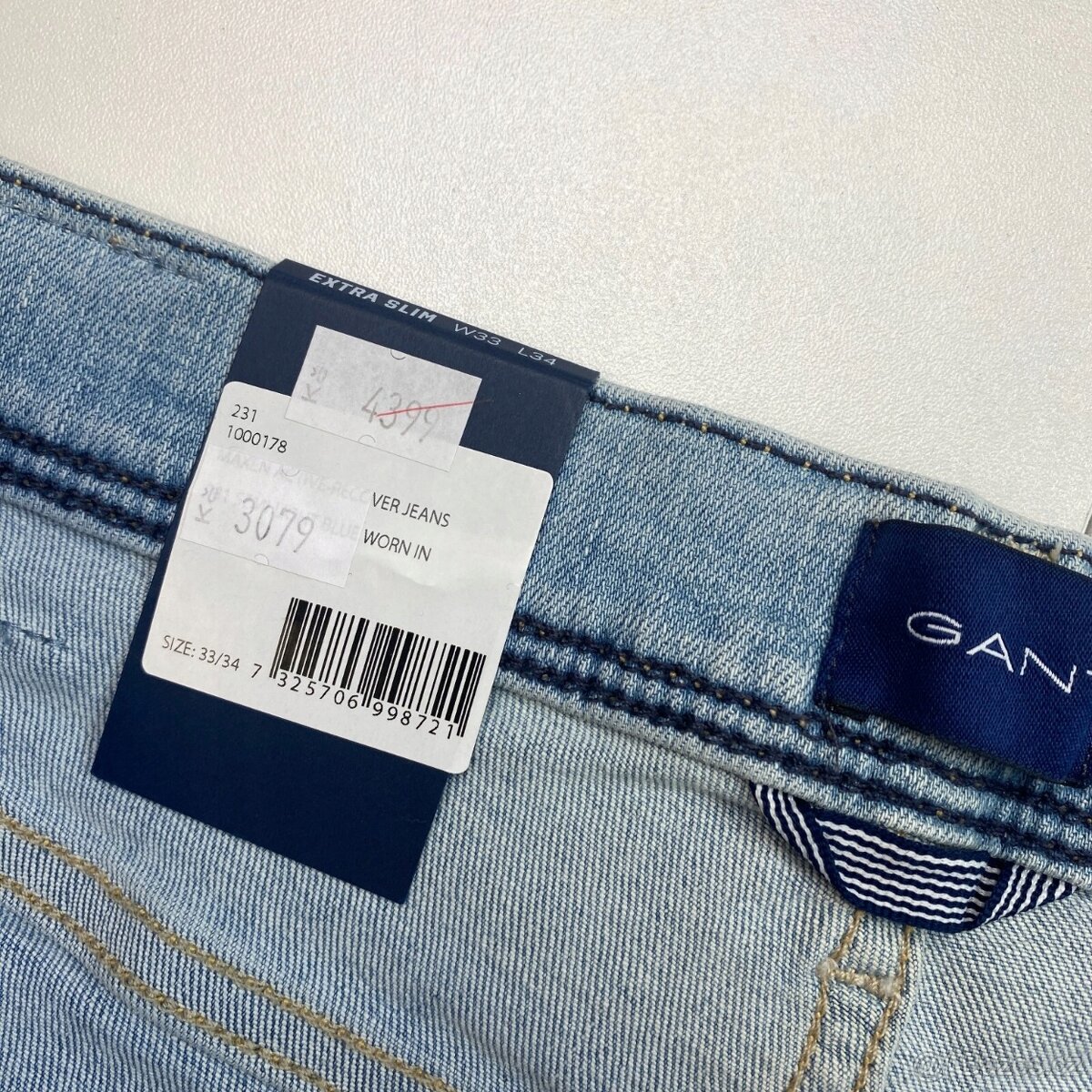 GANT MAXEN Jeans Stretch Extra Slim Fit W33 L34 - 5