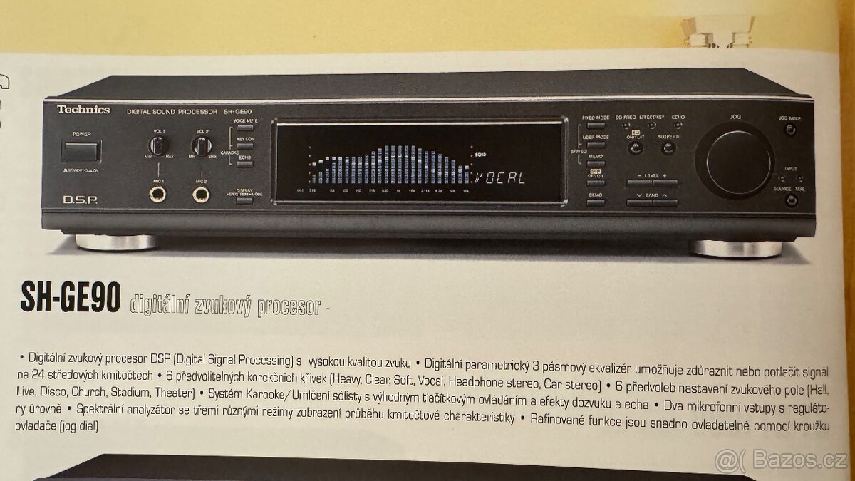 Digitální zvukový procesor Technics SH-GE90 - 5
