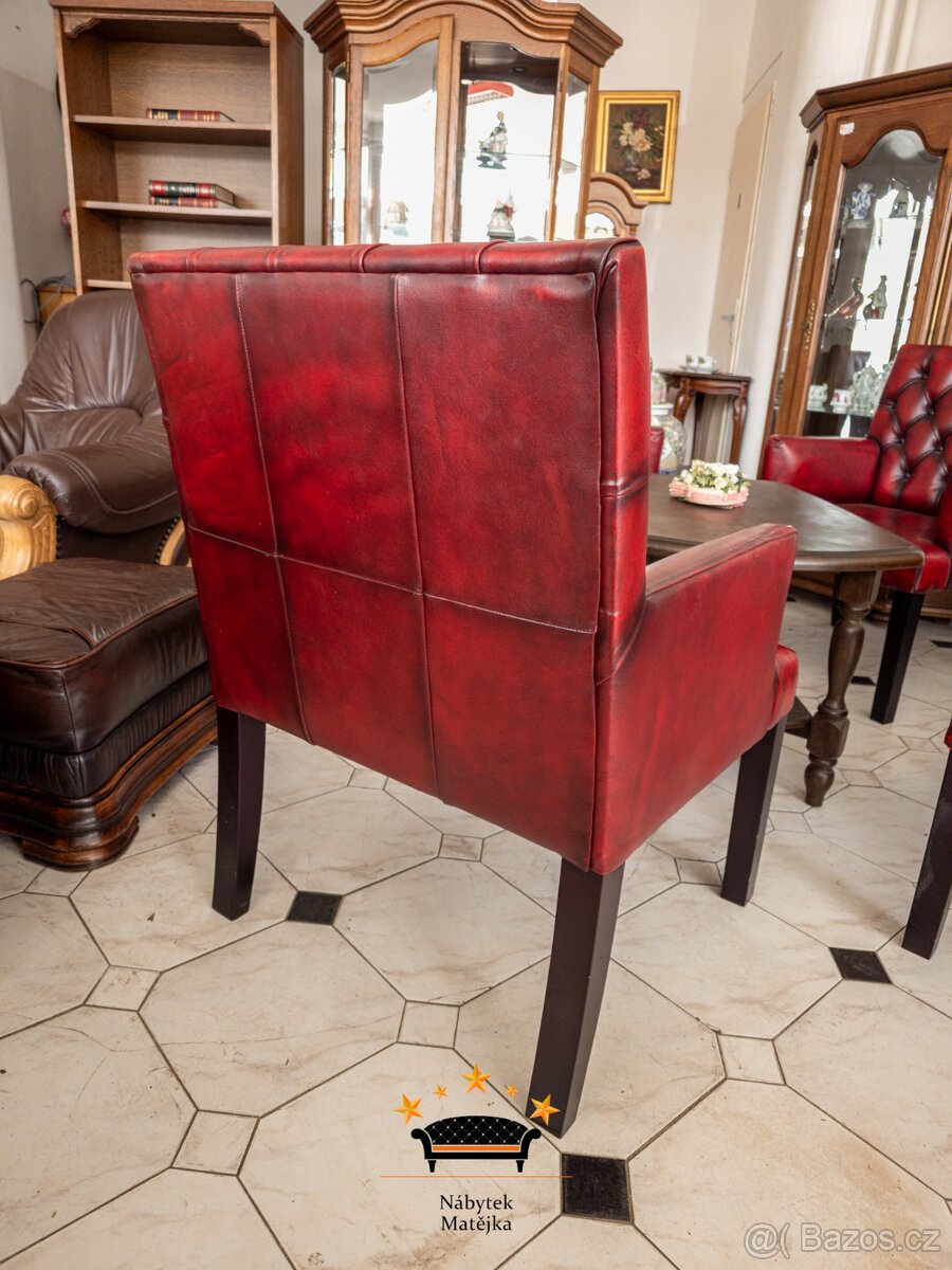 Chesterfield křesílka - 5