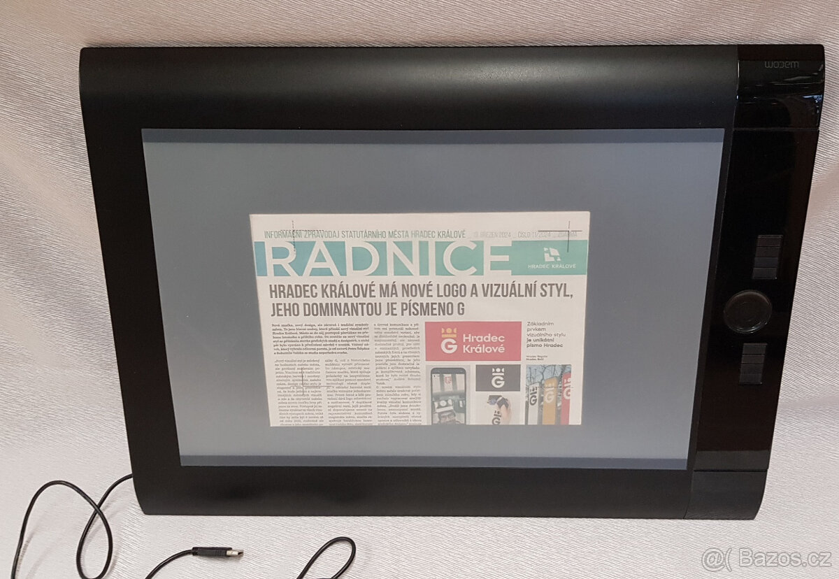 XL grafický tablet 22,6" Wacom Intuos 4 XL PTK-1240, 57,5cm - 5